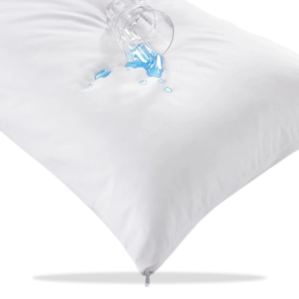 ปลอกหมอนกันเปื้อน รุ่นกันน้ำ 100% มีซิป